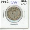 Image 1 : 1942 Canadian Twenty-Five Cent.