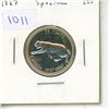 Image 1 : 1967 Specimen Canadian Twenty-Five Cent.