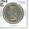 Image 1 : 1953 SF FWL Canadian Silver Dollar.