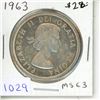 Image 1 : 1963 Canadian Silver Dollar.
