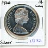 Image 1 : 1966 Canadian Silver Dollar.