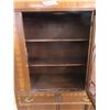 Image 2 : Beautiful brown colour wooden china cabinet 60"x32"x14"