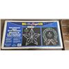 Image 1 : curly iridescent ribbon 3D led silhouettes *unopened*
