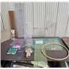Image 1 : assorted quilting, sowing and craft items