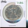 Image 1 : 1946 USA Walking Liberty Half Dollar.