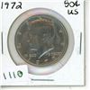 Image 1 : 1972 USA Kennedy Half Dollar.
