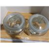Image 3 : Pair of MR. peanut glass jars