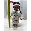 Image 1 : Vintage Native American Indian Squaw Doll.