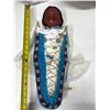 Image 1 : Vintage Porcelain Native American Doll.