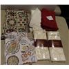 Image 5 : Large lot of clothes (bedsheet covers, table clothes, napkins etc