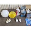 Image 2 : assorted lights and plugs