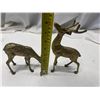Image 2 : Vintage Brass Deers.
