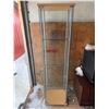 Image 1 : Glass Door Cabinet. (Height 62 inch, Breath 15 inch)