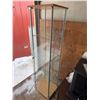 Image 2 : Glass Door Cabinet. (Height 62 inch, Breath 15 inch)