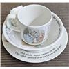 Image 1 : 3pc peter rabbit dish set