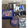 Image 2 : wii lot 6 games 4 contollers and 2 nunchuks all cords included