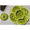 Image 1 : snack and dip platter with spinning plate