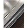 Image 2 : LOT DE 9 FEUILLES DE MÉTAL GALVANISÉ 4X8'
