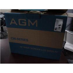 Agm 19" Wide Screen Lcd Flat Panel Monitor