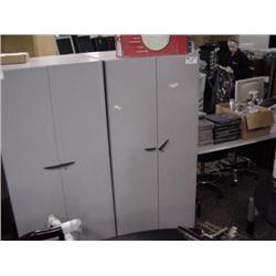 Steelcase Grey 6 Foot Stationary Cabinet