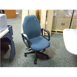 Blue Multi Lever Gas Lift Boardroom Task Chair