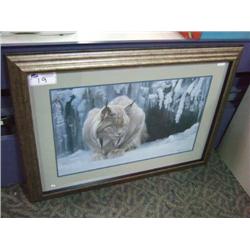 Dozing Lynx Print "by Robert Bateman"