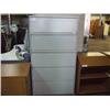 Image 1 : Grey 5 Drawer Lateral File Cabinet