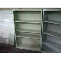 Metal Ash Grey Hon 4 Ft Bookcase