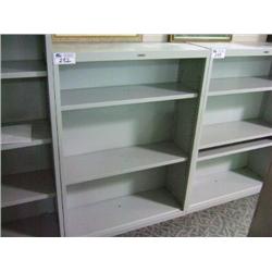 Metal Ash Grey Hon 3 Ft Bookcase