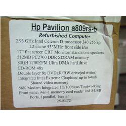 Hp Pavilion Desktop 2.93 Ghz Intel Celeron D 340