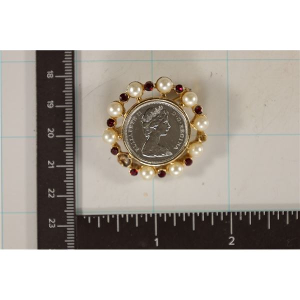 COIN JEWELRY BY GILBERT HAND FASHIONED BY CANADA