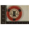 Image 2 : $5 CASTLE CASINO CHIP. EVERETT, WASHINGTON