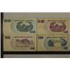 Image 2 : 4-ZIMBABWE BILLS: $1000, $5000, $10,000 & $100,000
