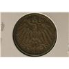 Image 2 : 1910-D GERMAN SILVER 1 MARK .1606 OZ. ASW