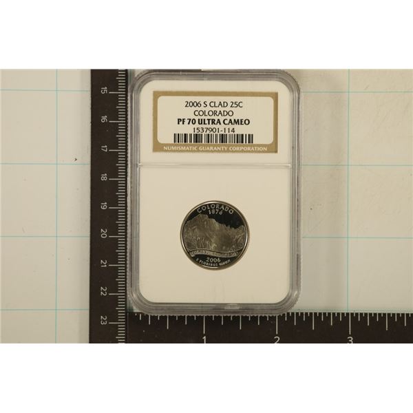 2006-S COLORADO QUARTER NGC PF70 ULTRA CAMEO