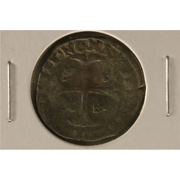 1590-1610 FRANCE SILVER DOUZAIN COIN