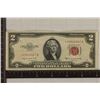 Image 1 : 1953-B US $2 RED SEAL STAR NOTE