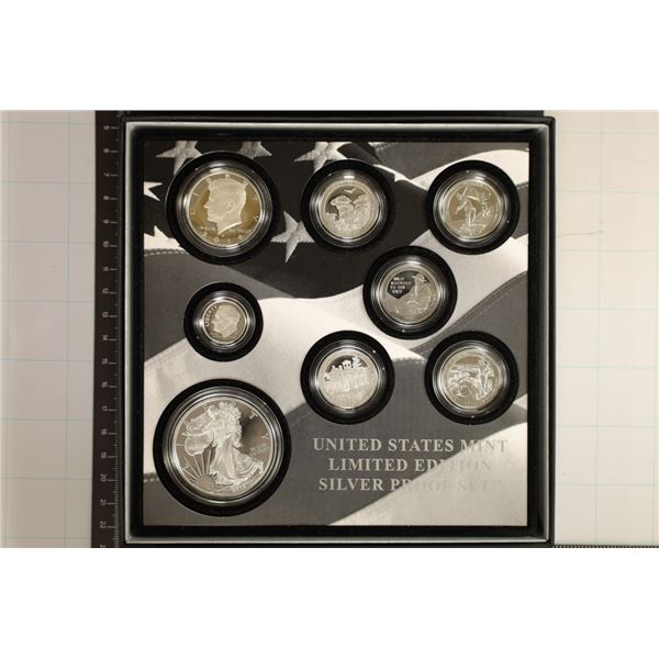 2016 US LIMITED EDITION SILVER PF SET IN BOX WITH