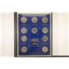 Image 1 : 2006 US STATE QUARTER SET WITH 10 QUARTERS ALL