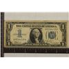 Image 1 : 1934 US $1 SILVER CERT "FUNNY BACK" BILL