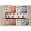 Image 2 : 2001 US MINT SET (UNC) P/D (WITH ENVELOPE) AND