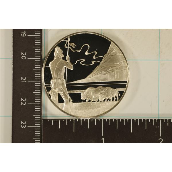 1.07 TROY OZ. PROOF STERLING SILVER "STATE OF