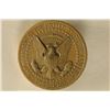 Image 2 : .71 OZ. BRONZE "DWIGHT EISENHOWER" MEDALLIC ART