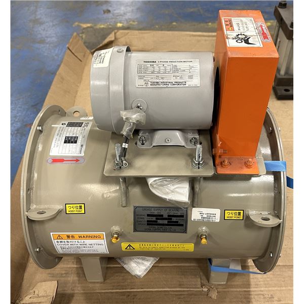 Showa Denki #A2V3A-412 Axial Fan w/ Toshiba 3 Phase Induction Motor Type IK