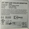 Image 8 : Homag #LK-VT788AU-FSHM 17" TFT LCD Color Monitor