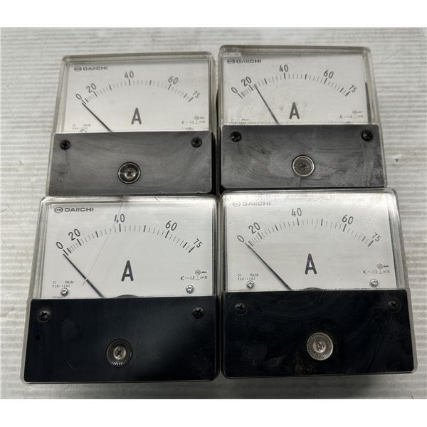 Lot of (4) Daiichi #PSK-120C Gauges