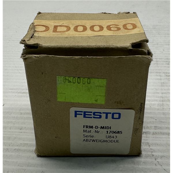 Festo #FRM-D-MIDI/170685 Branching Module