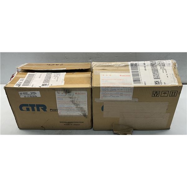 (2) GTR #F2SM-15-25-S90X 1-Phase Induction Motors 90W 4P 120V 60Hz 1650rpm