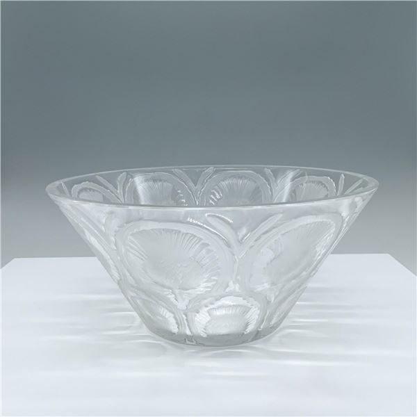 Lalique Crystal Bowl, Chardons Thistle