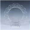 Image 1 : Lalique Crystal Honfleur Plate